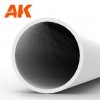 AK Interactive AK6546 HOLLOW TUBE 6.00 DIAMETER X 350MM – STYRENE HOLLOW TUBE – (3 UNITS)